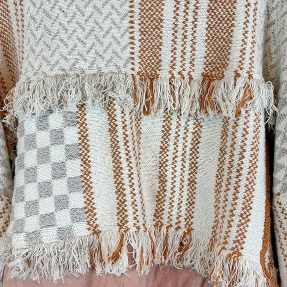 Free People | Everything Nice Multi Media Oversized Jacket, M - Picture 14 of 14